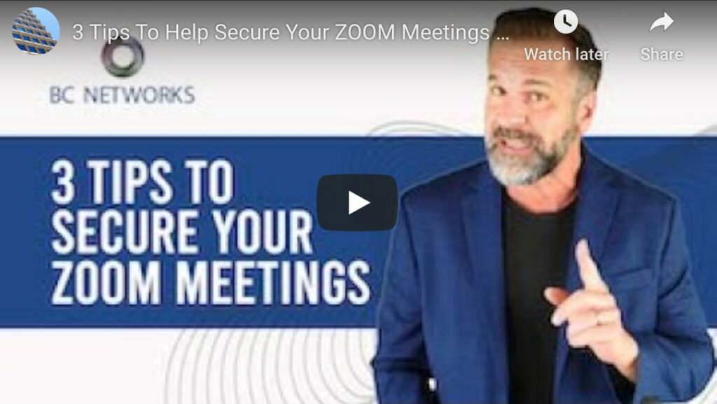 Zoom Meeting Security San Jose
