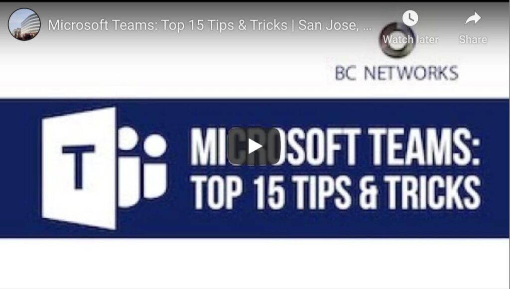 Microsoft Teams Training In San Jose CA