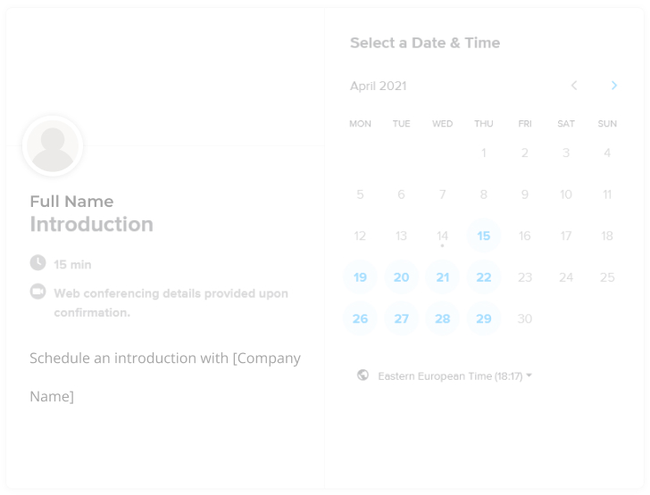 Placeholder Calendar